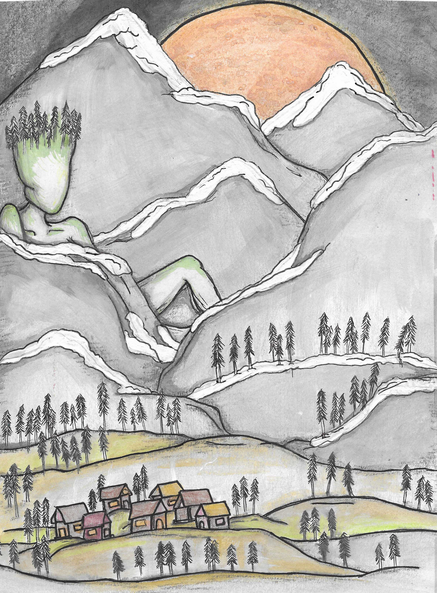 "A World Asleep" Original