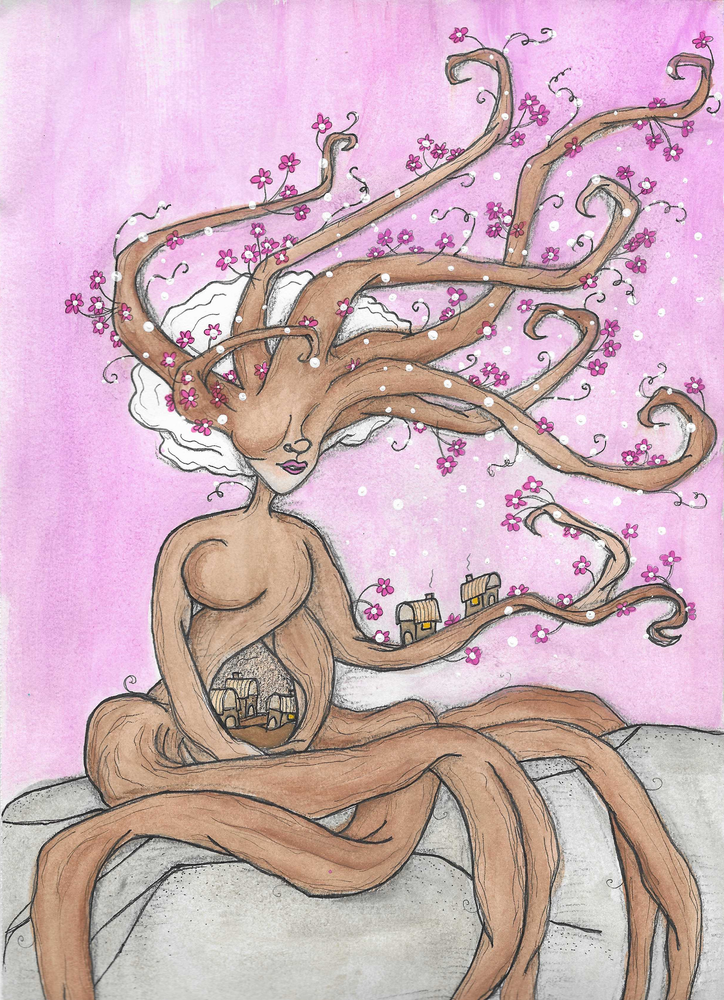 "Mrs.Cherrywood" Original